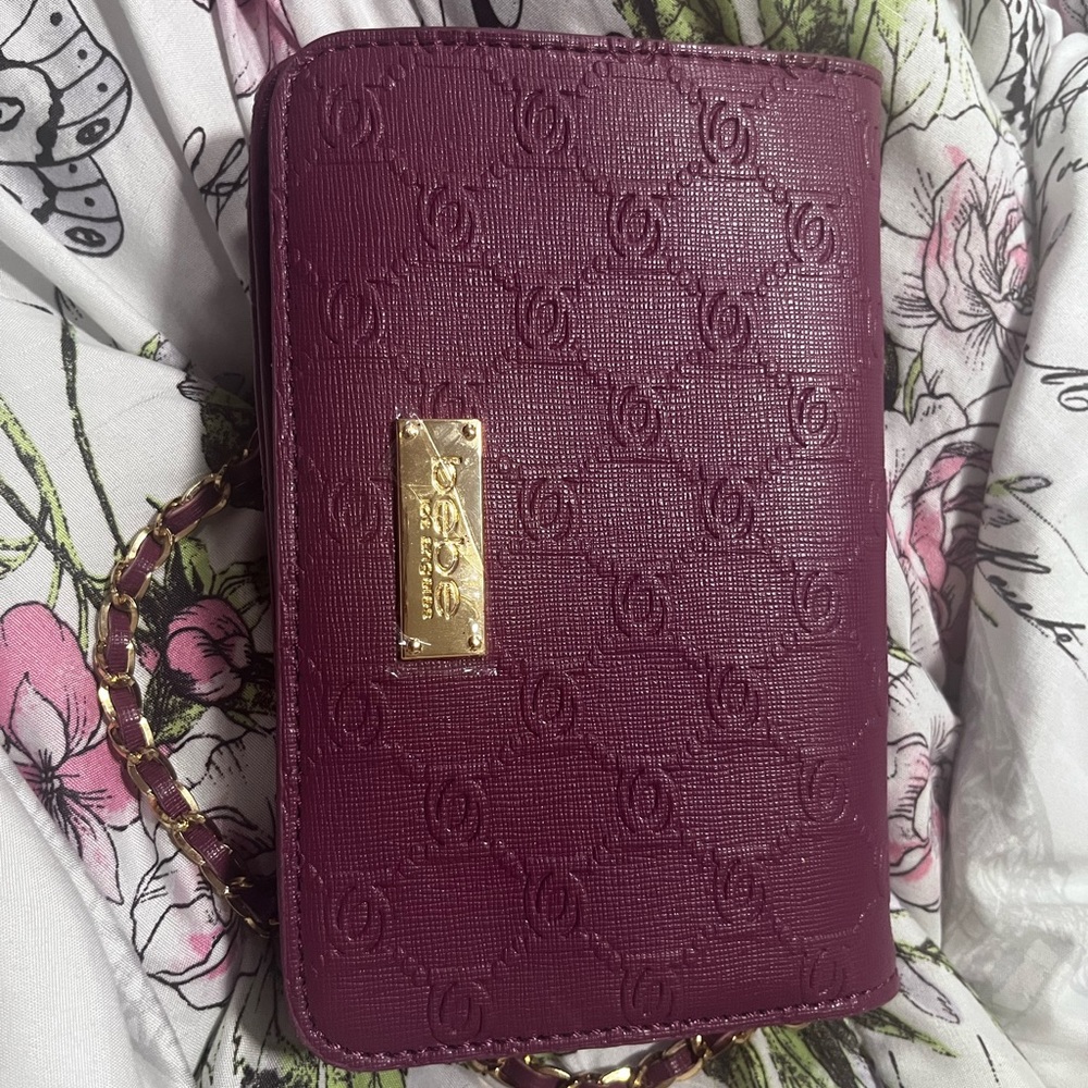 BEBE Los Angeles shoulder purse